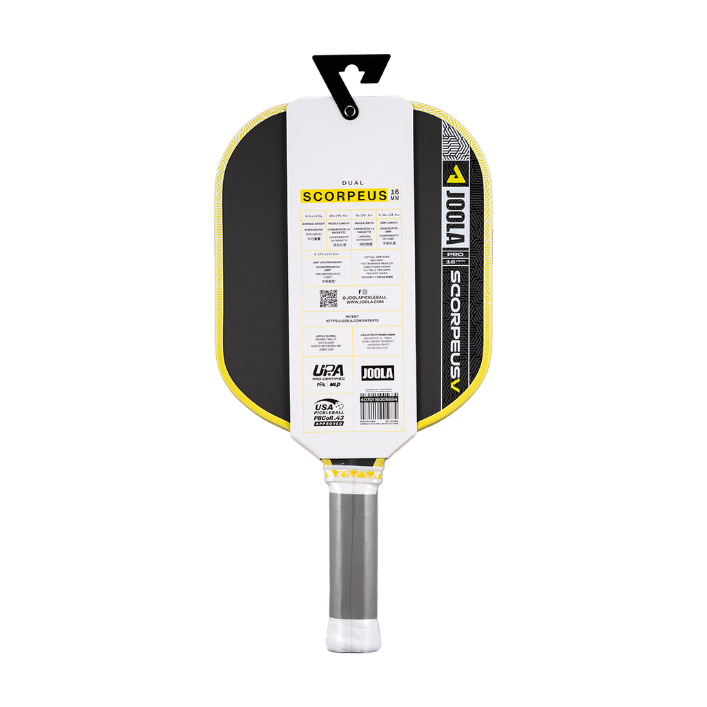 JOOLA Anna Bright Scorpeus Pro V 16mm Pickleball Paddle