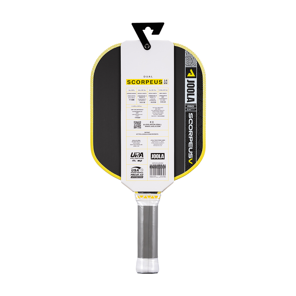 JOOLA Anna Bright Scorpeus Pro V 14mm Pickleball Paddle