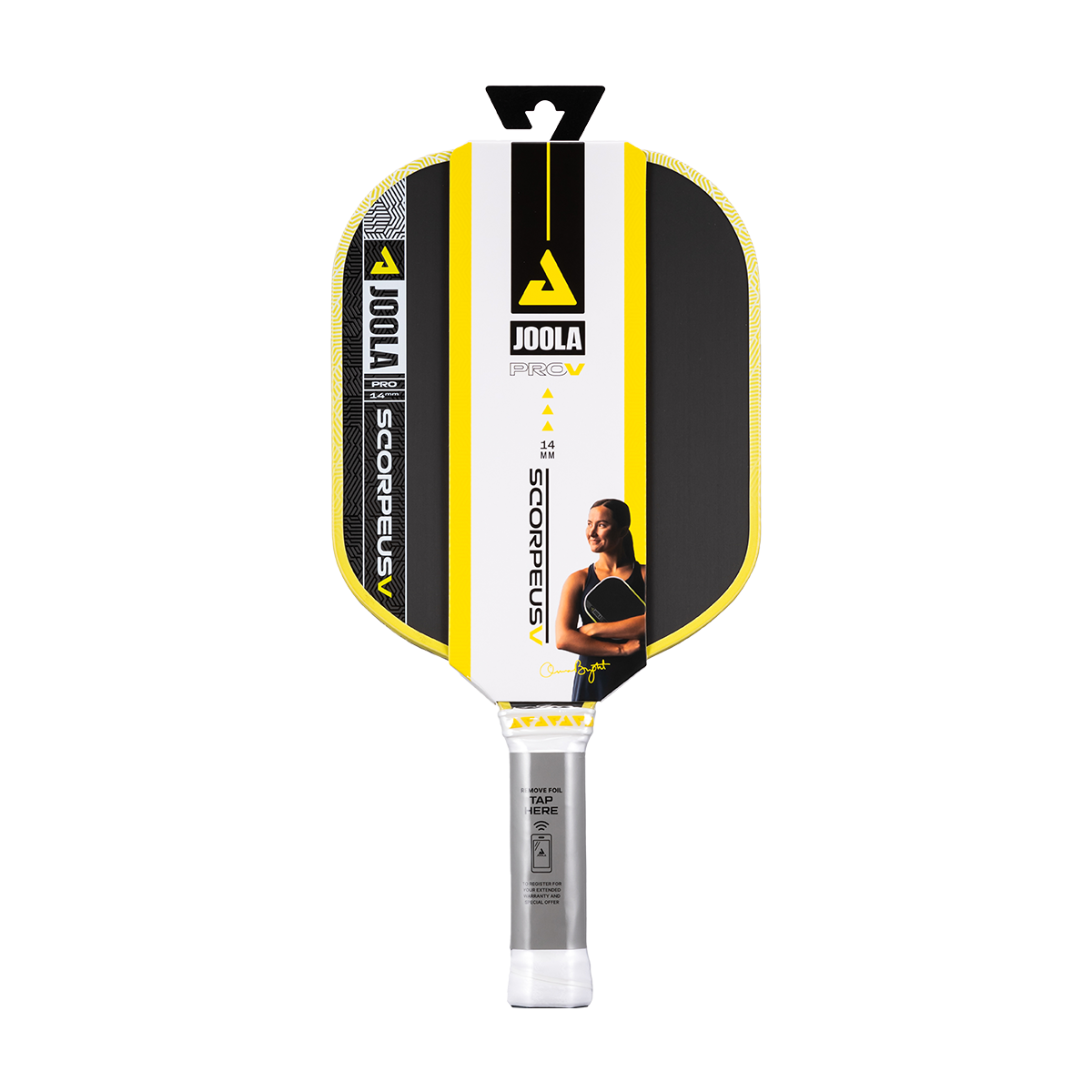 JOOLA Anna Bright Scorpeus Pro V 14mm Pickleball Paddle