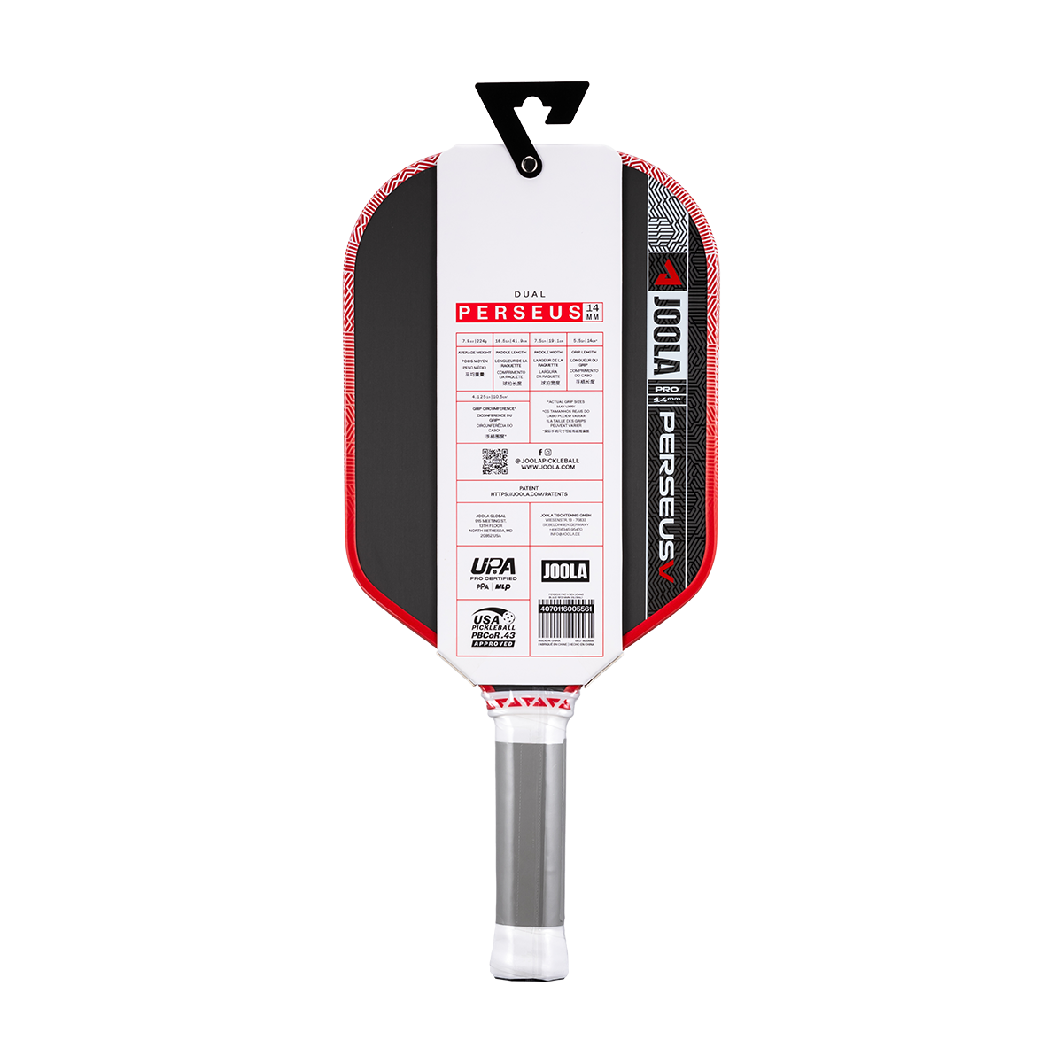 JOOLA Ben Johns Perseus Pro V 14mm Pickleball Paddle