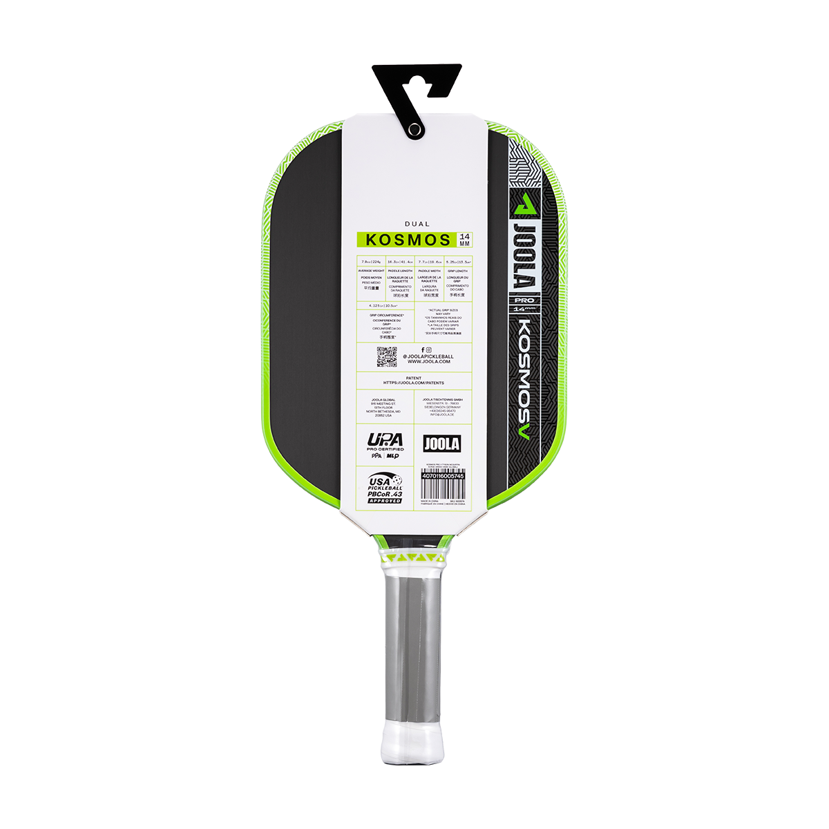 JOOLA Tyson McGuffin Kosmos Pro V 14mm Pickleball Paddle