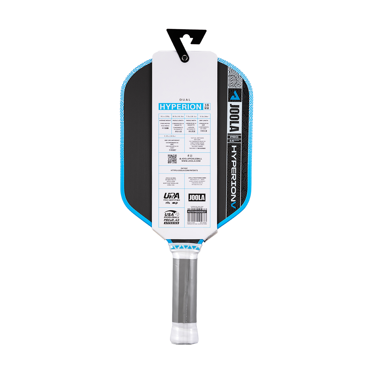 JOOLA Ben Johns Hyperion Pro V 16mm Pickleball Paddle